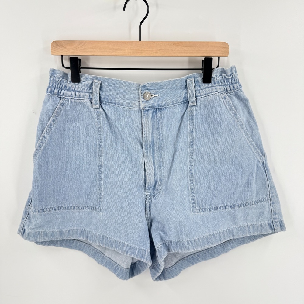 Levi's Light Blue Denim Jean Shorts